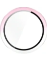 Wholesale Bizon Case+Glass Watch Google Pixel Watch 3 45mm white pink - BIZ6344 - {ean13} - Hurt