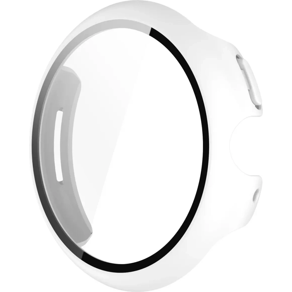 Hurtownia GSM - Etui ze szkłem do zegarka Bizon Case+Glass Watch do Google Pixel Watch 3 45mm białe - BIZ6345 - {ean13} - Hurt