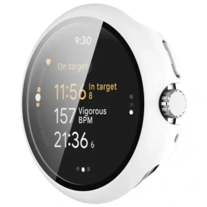 Hurtownia GSM - Bizon Case+Glass Watch Google Pixel Ceas 3 45mm alb - BIZ6345 - {ean13} - Hurt