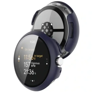 Wholesale Bizon Case+Glass Watch Google Pixel Watch 3 41mm blue - BIZ6352 - {ean13} - Hurt