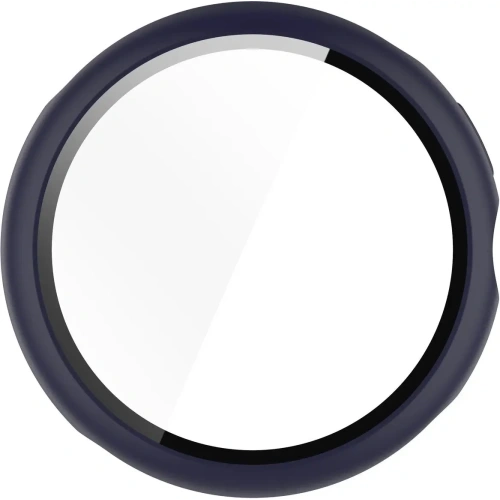 Etui ze szkłem do zegarka Bizon Case+Glass Watch do Google Pixel Watch 3 41mm niebieskie