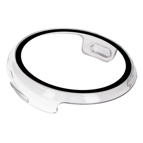 Etui ze szkłem do zegarka Bizon Case+Glass Watch do Google Pixel Watch 3 41mm przeźroczyste