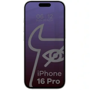 Hurtownia GSM - Pryvatizující tvrzené sklo Bizon Glass Edge Shadow pro Apple iPhone 16 Pro ztmavené s černým rámečkem - BIZ6355 - {ean13} - Hurt