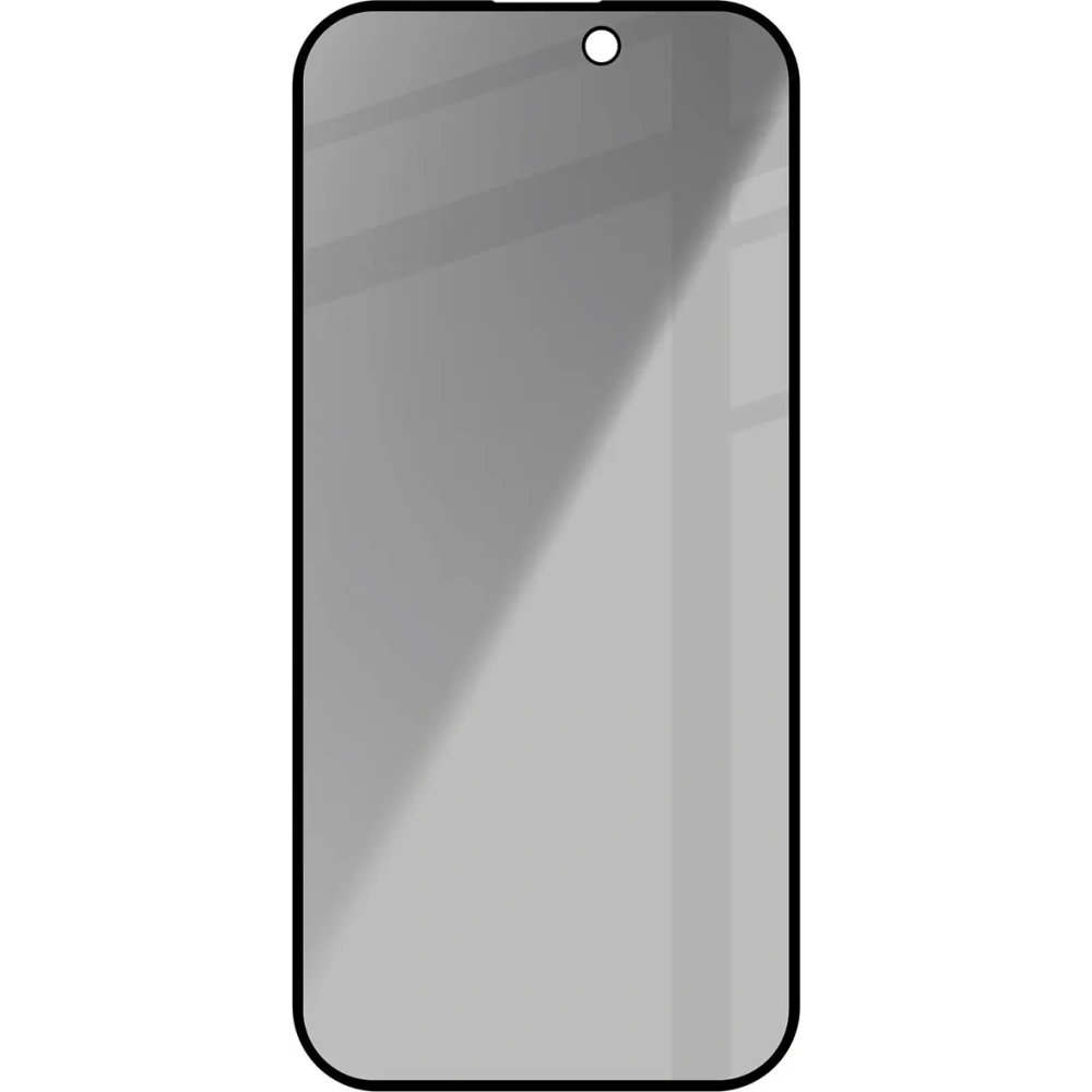 Hurtownia GSM - Bizon Glass Edge Shadow Apple iPhone 16 Pro nuanțat cu un cadru negru - BIZ6355 - {ean13} - Hurt