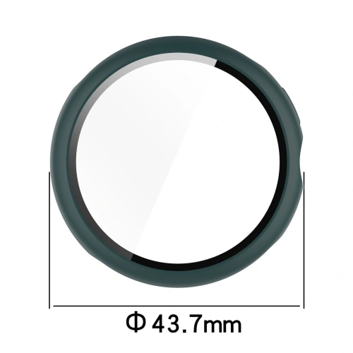 Etui ze szkłem do zegarka Bizon Case+Glass Watch do Google Pixel Watch 3 41mm zielone