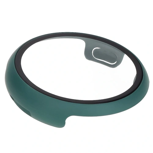 Etui ze szkłem do zegarka Bizon Case+Glass Watch do Google Pixel Watch 3 41mm zielone