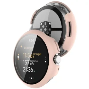 Wholesale Bizon Case+Glass Watch Google Pixel Watch 3 41mm pink - BIZ6357 - {ean13} - Hurt