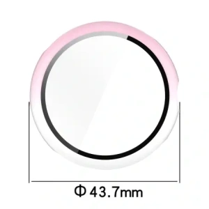 Wholesale Bizon Case+Glass Watch Google Pixel Watch 3 41mm white pink - BIZ6358 - {ean13} - Hurt