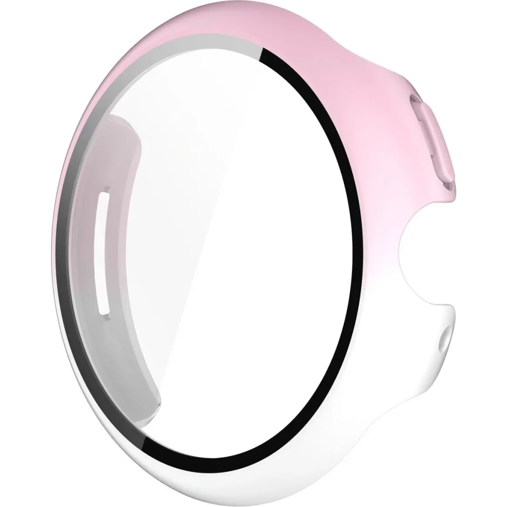 Hurtownia GSM - Bizon Case+Glass Óra Google Pixel Óra 3 41mm fehér rózsaszín - BIZ6358 - {ean13} - Hurt