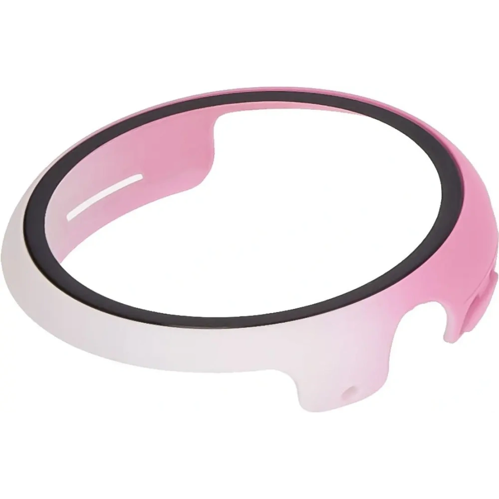 Wholesale Bizon Case+Glass Watch Google Pixel Watch 3 41mm white pink - BIZ6358 - {ean13} - Hurt