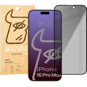 Hurtownia GSM - Bizon Glass Edge Shadow Apple iPhone 16 Pro Max nuanțat cu un cadru negru - BIZ6359 - {ean13} - Hurt
