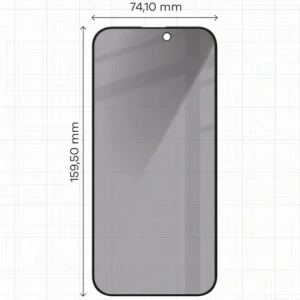 Hurtownia GSM - Bizon Glass Edge Shadow Apple iPhone 16 Pro Max nuanțat cu un cadru negru - BIZ6359 - {ean13} - Hurt