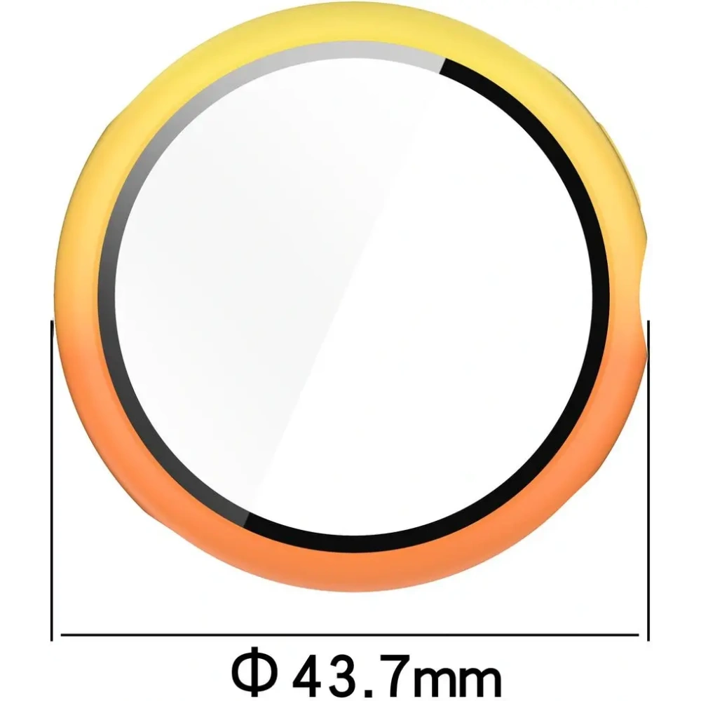 Wholesale Bizon Case+Glass Watch Google Pixel Watch 3 41mm yellow-orange - BIZ6362 - {ean13} - Hurt