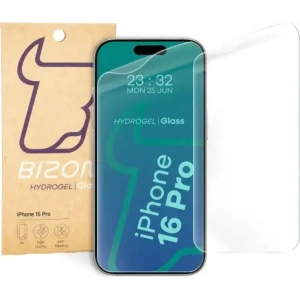 Hurtownia GSM - Fólie hydrogelová na displej Bizon Glass Hydrogel Front pro Apple iPhone 16 Pro [2 PACK] - BIZ6364 - {ean13} - Hurt