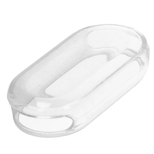 Etui z osłoną ekranu Bizon Case Watch Felipe do Xiaomi Smart Band 9 przezroczyste