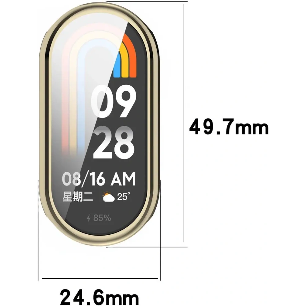 Hurtownia GSM - Bizon Case Watch Felipe Xiaomi Smart Band 9 arany - BIZ6367 - {ean13} - Hurt