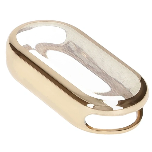 Etui z osłoną ekranu Bizon Case Watch Felipe do Xiaomi Smart Band 9 złote