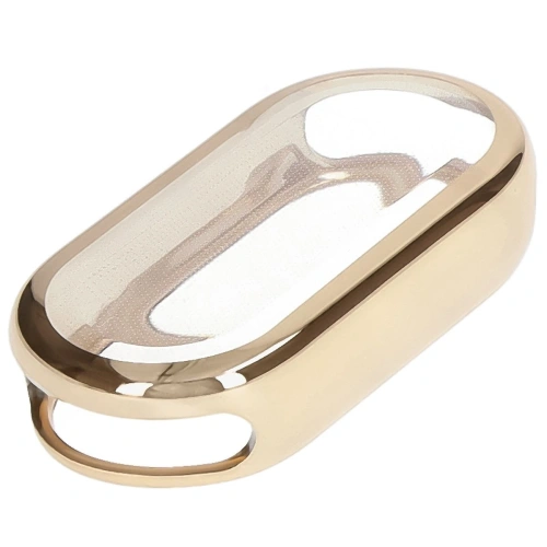 Etui z osłoną ekranu Bizon Case Watch Felipe do Xiaomi Smart Band 9 złote