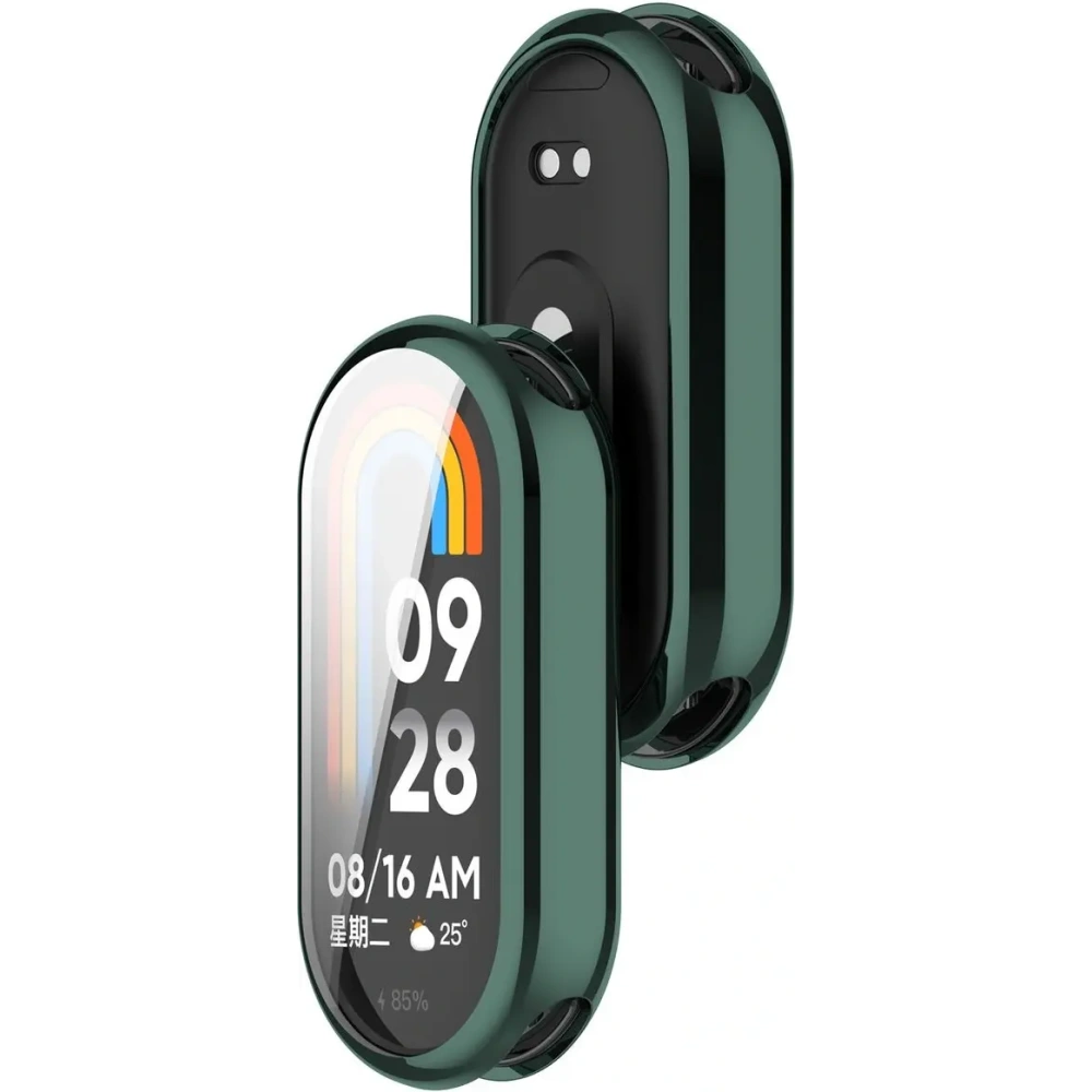 Hurtownia GSM - Etui Bizon Case Watch Felipe do Xiaomi Smart Band 9 zielone - BIZ6368 - {ean13} - Hurt