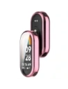 Bizon Case Watch Felipe Xiaomi Smart Band 9 rózsaszín