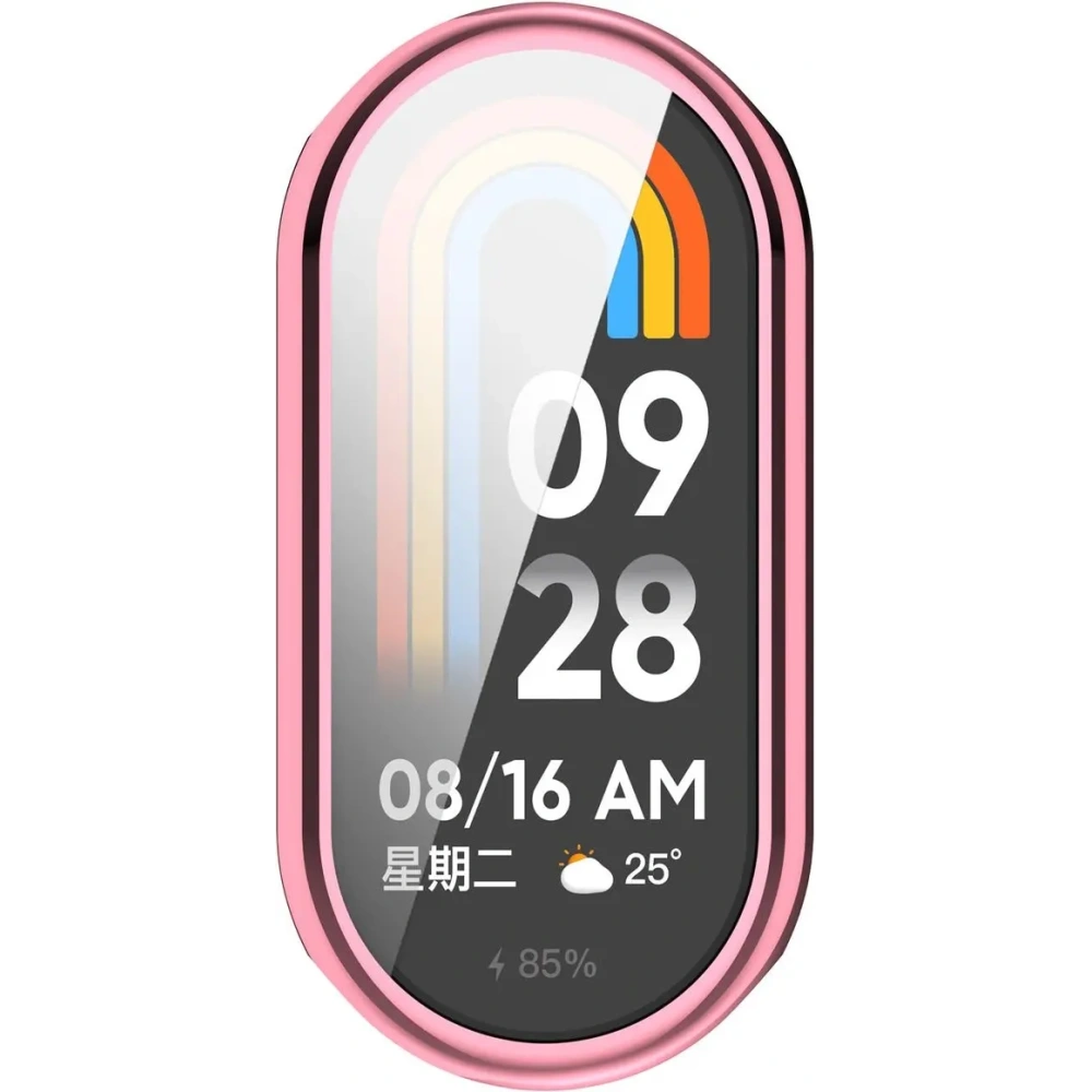Hurtownia GSM - Bizon Case Watch Felipe Xiaomi Smart Band 9 rózsaszín - BIZ6369 - {ean13} - Hurt