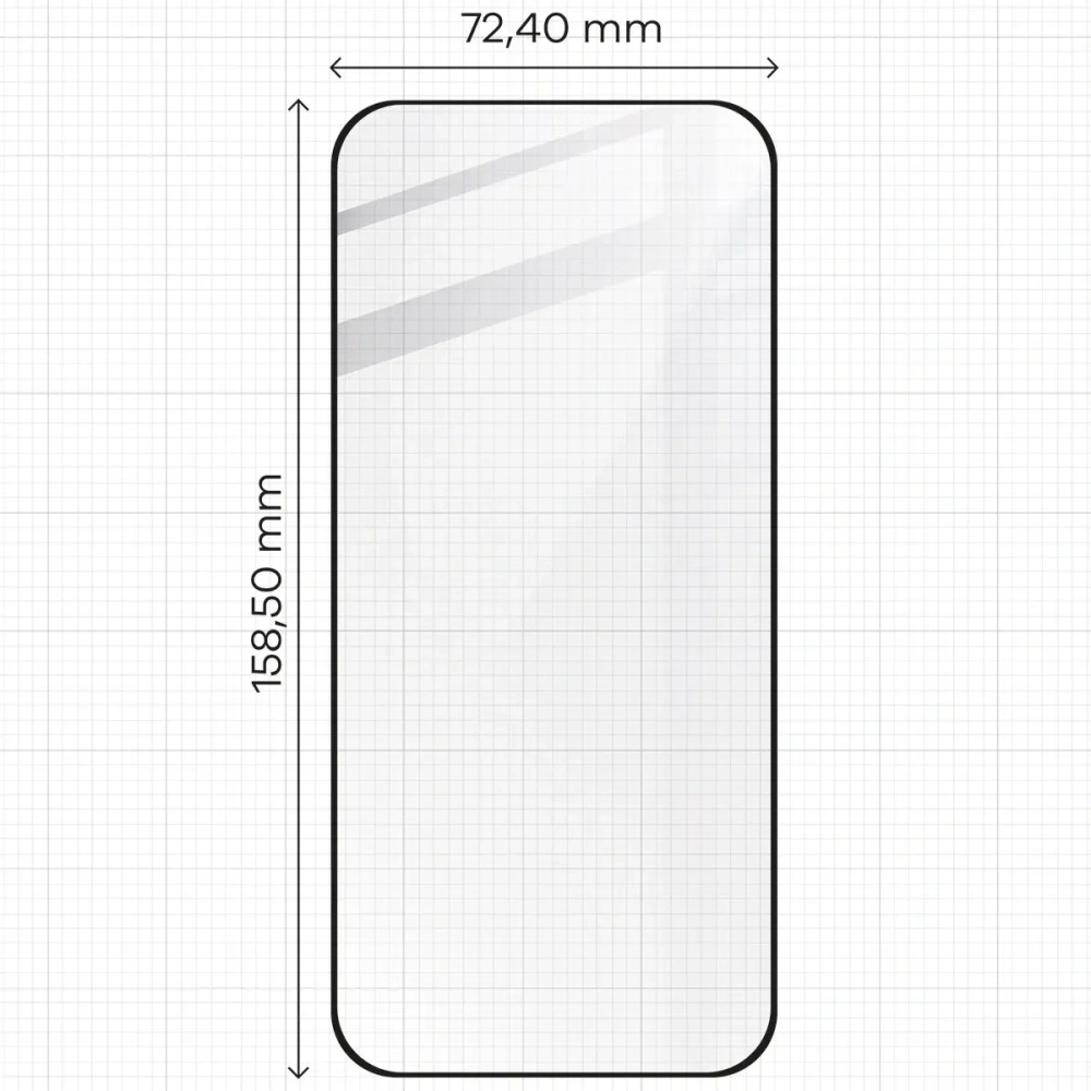 Hurtownia GSM - Bizon Glass Edge 2 Google Pixel 9 Pro XL negru - BIZ6371 - {ean13} - Hurt
