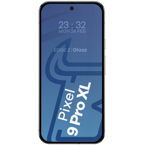 Szkło hartowane Bizon Glass Edge 2 do Google Pixel 9 Pro XL czarna ramka