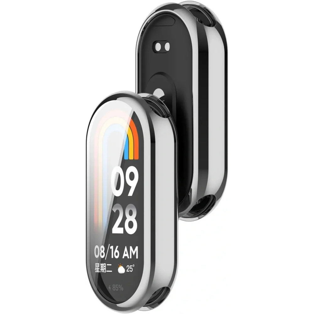 Hurtownia GSM - Bizon Case Watch Felipe Xiaomi Smart Band 9 ezüst - BIZ6372 - {ean13} - Hurt