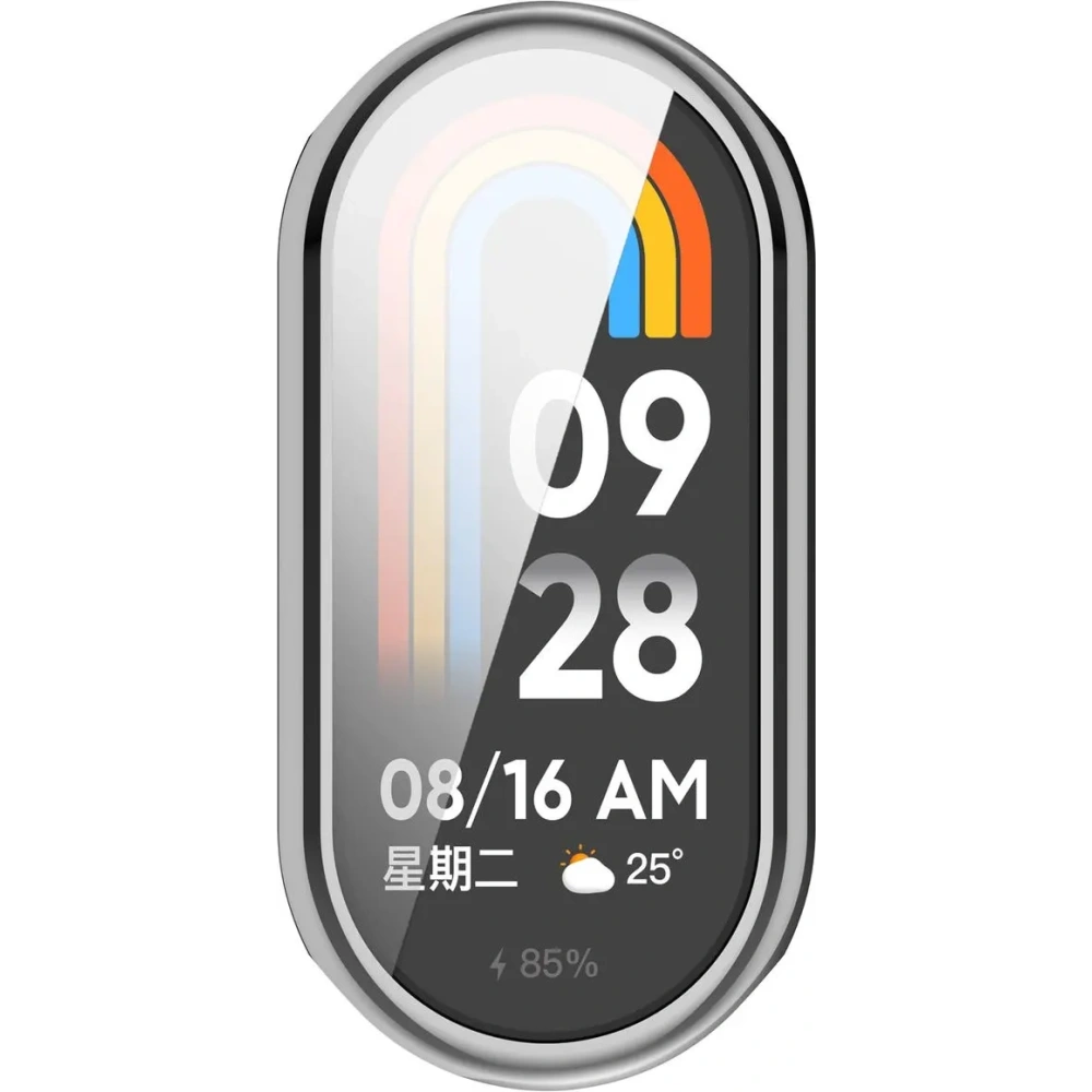 Hurtownia GSM - Bizon Case Watch Felipe Xiaomi Smart Band 9 silber - BIZ6372 - {ean13} - Hurt