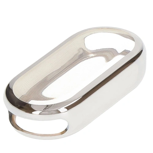 Etui z osłoną ekranu Bizon Case Watch Felipe do Xiaomi Smart Band 9 srebrne