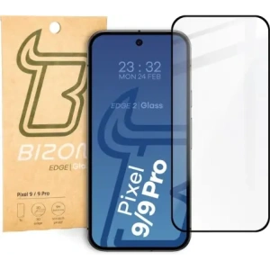 Hurtownia GSM - Bizon Glass Edge 2 Google Pixel 9 / 9 Pro negru - BIZ6373 - {ean13} - Hurt