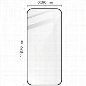 Hurtownia GSM - Bizon Glass Edge 2 Google Pixel 9 / 9 Pro negru - BIZ6373 - {ean13} - Hurt