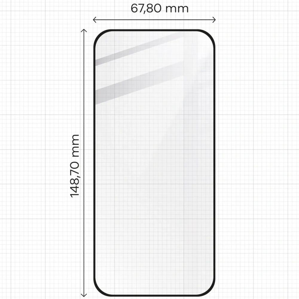 Hurtownia GSM - Bizon Glass Edge 2 Google Pixel 9 / 9 Pro negru - BIZ6373 - {ean13} - Hurt