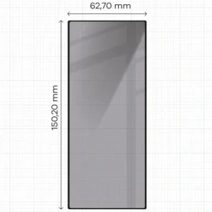 Hurtownia GSM - Bizon Glass Edge Shadow Samsung Galaxy Z Fold6 getönt mit einem schwarzen Rahmen - BIZ6374 - {ean13} - Hurt