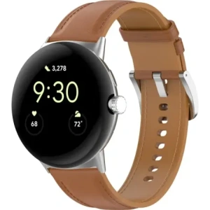 Wholesale Bizon Strap Watch Casual 41 mm Pixel Watch 3/Watch 2/Watch 1 light brown - BIZ6375 - {ean13} - Hurt