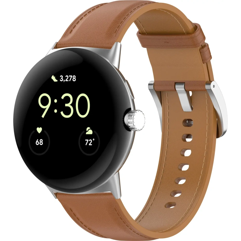Hurtownia GSM - Bizon Strap Óra Casual 41 mm Pixel Óra 3/Óra 2/Óra 1 világosbarna - BIZ6375 - {ean13} - Hurt