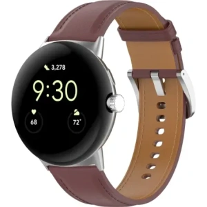 Wholesale Bizon Strap Watch Casual 41 mm Pixel Watch 3/Watch 2/Watch 1 dark brown - BIZ6376 - {ean13} - Hurt