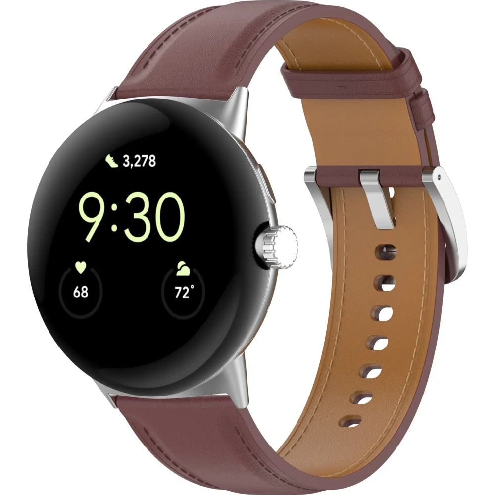 Hurtownia GSM - Bizon Strap Watch Casual 41 mm Pixel Watch 3/Watch 2/Watch 1 maro închis - BIZ6376 - {ean13} - Hurt
