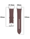Hurtownia GSM - Bizon Strap Watch Casual 41 mm Pixel Watch 3/Watch 2/Watch 1 maro închis - BIZ6376 - {ean13} - Hurt
