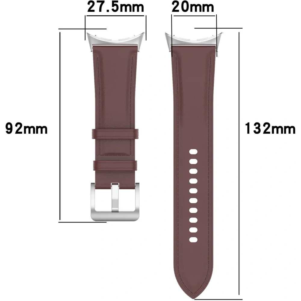 Hurtownia GSM - Bizon Strap Watch Casual 41 mm Pixel Watch 3/Watch 2/Watch 1 maro închis - BIZ6376 - {ean13} - Hurt