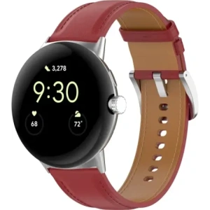 Wholesale Bizon Strap Watch Casual 41 mm Pixel Watch 3/Watch 2/Watch 1 burgundy - BIZ6378 - {ean13} - Hurt
