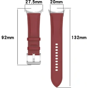 Wholesale Bizon Strap Watch Casual 41 mm Pixel Watch 3/Watch 2/Watch 1 burgundy - BIZ6378 - {ean13} - Hurt