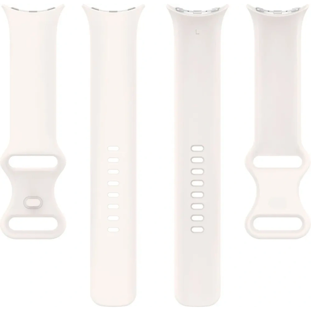 Hurtownia GSM - Silikonový pásek Bizon Strap Watch Silicone do Google Pixel Watch 3/Watch 2/Watch 1 41mm perlový - BIZ6379 - {ean13} - Hurt