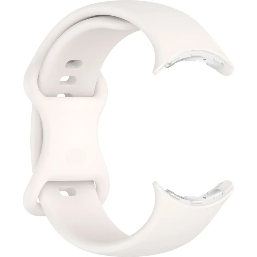 Wholesale Bizon Strap Watch Silicone Google Pixel Watch 3/Watch 2/Watch 1 41mm pearl - BIZ6379 - {ean13} - Hurt