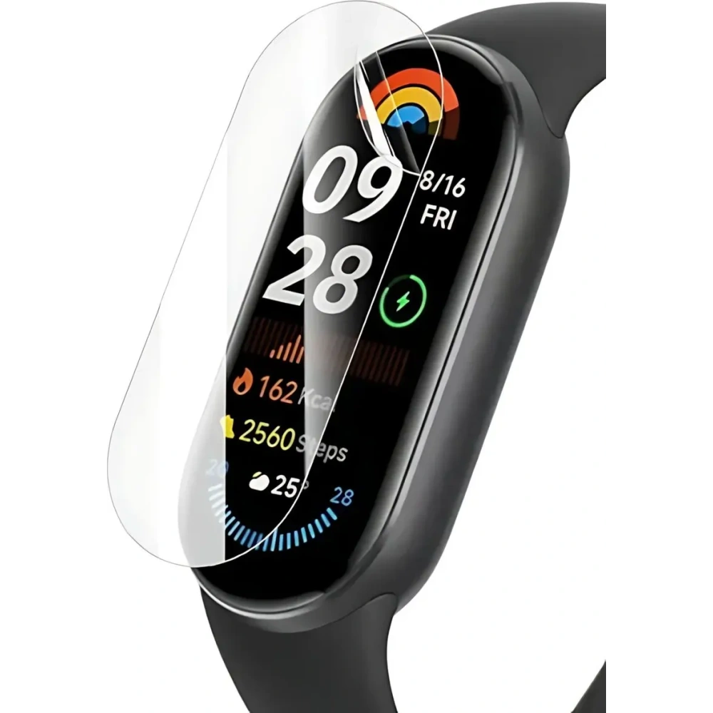Hurtownia GSM - Bizon Glass Watch Hydrogel Xiaomi Okos Karkötő 9 [2 CSOMAG] - BIZ6380 - {ean13} - Hurt