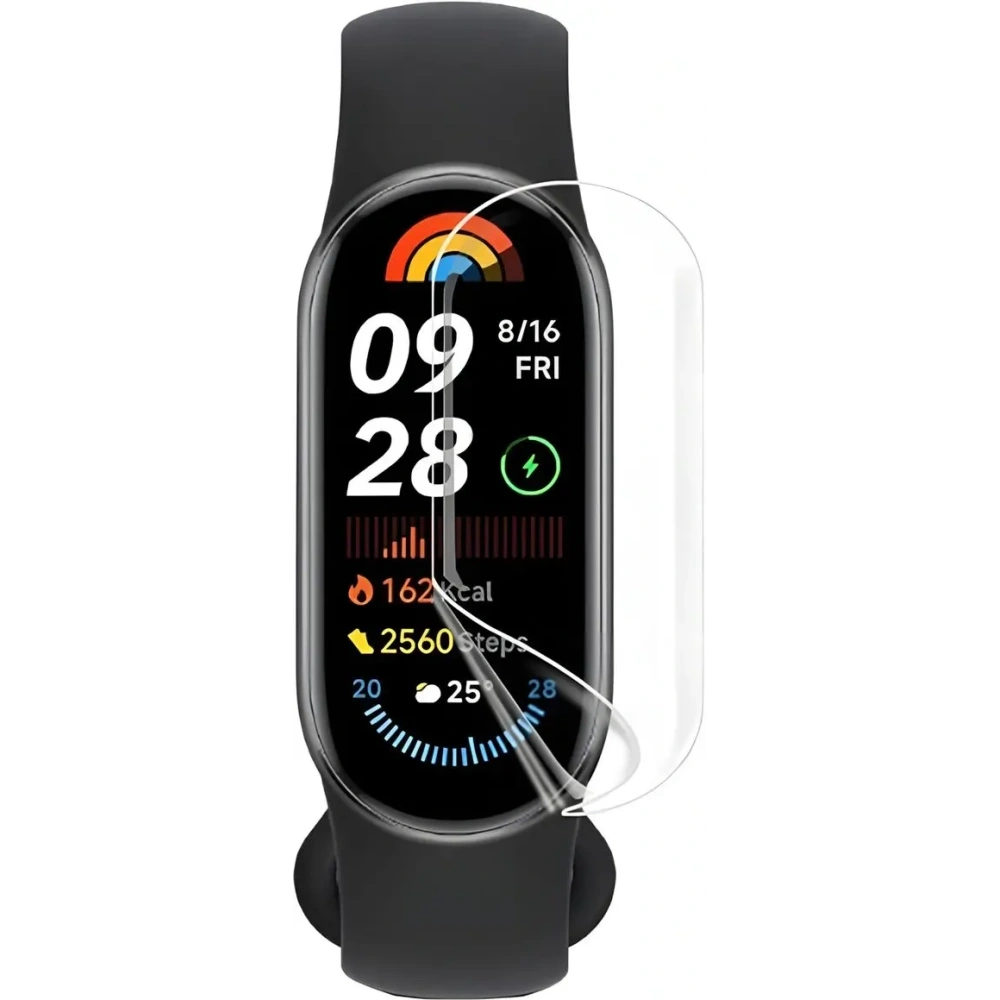 Hurtownia GSM - Bizon Glass Watch Hydrogel Xiaomi Okos Karkötő 9 [2 CSOMAG] - BIZ6380 - {ean13} - Hurt