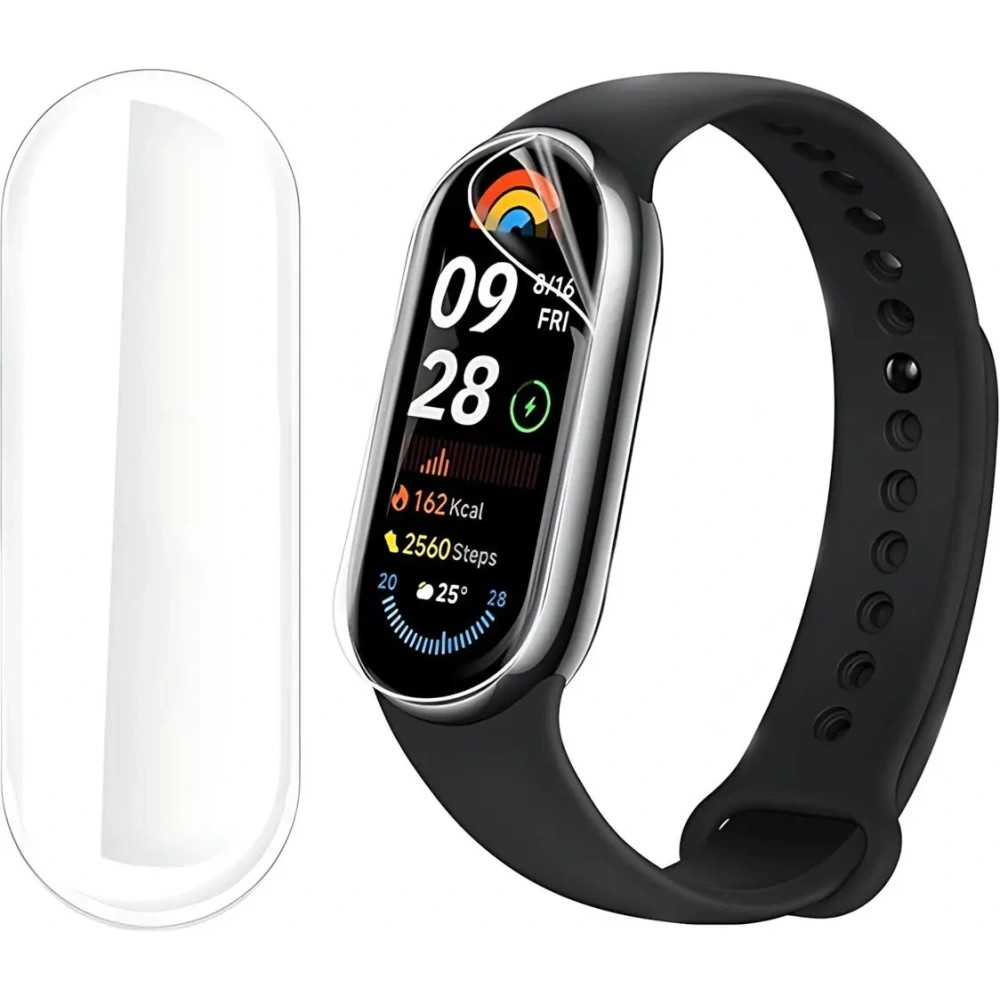 Hurtownia GSM - Bizon Glass Watch Hydrogel Xiaomi Okos Karkötő 9 [2 CSOMAG] - BIZ6380 - {ean13} - Hurt