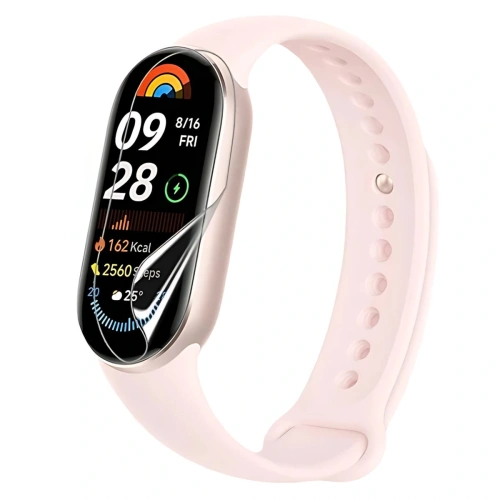 Folia hydrożelowa na ekran Bizon Glass Watch Hydrogel do Xiaomi Smart Band 9 [2 PACK]