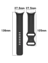 Wholesale Bizon Strap Watch Silicone Google Pixel Watch 3/Watch 2/Watch 1 41mm black - BIZ6381 - {ean13} - Hurt