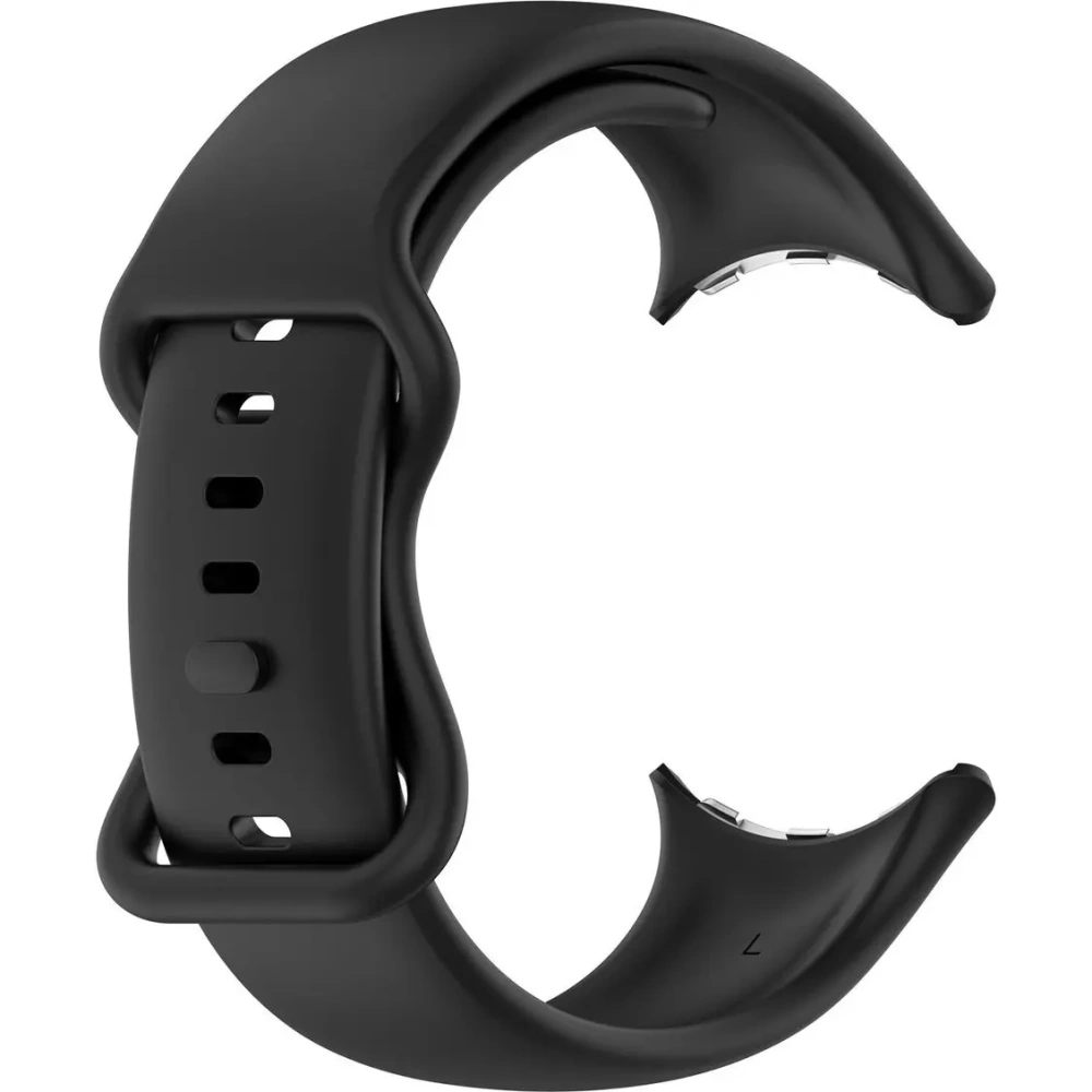 Wholesale Bizon Strap Watch Silicone Google Pixel Watch 3/Watch 2/Watch 1 41mm black - BIZ6381 - {ean13} - Hurt